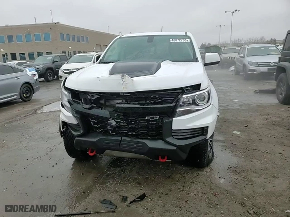 2022 Chevrolet Colorado 4WD ZR2 with VIN 1GCGTEEN1N1323952, listed as a Copart auction lot 48072705 with 23,920 mi miles and Salvage Title. Bid and sale history available at carsss.com. Image 13.