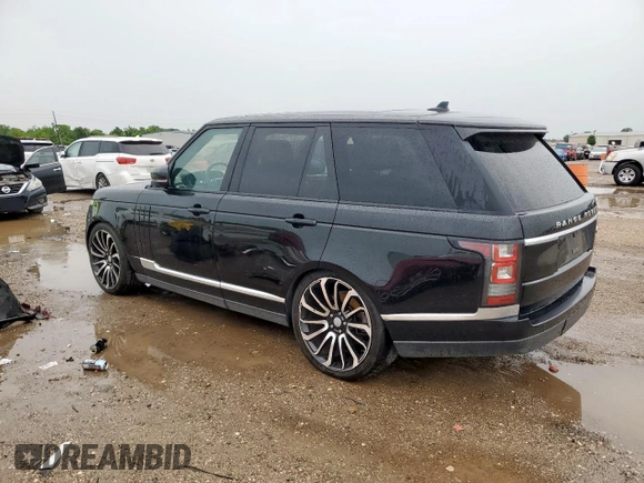 2016 Land Rover Range Rover z VIN SALGR2VF2GA277193, wystawiony jako Copart lot #63579285 z przebiegiem 118 127 mil mil oraz Czysty tytuł • Clean title. Historia ofert i sprzedaży dostępna na DreamBid. Obrazek 2.