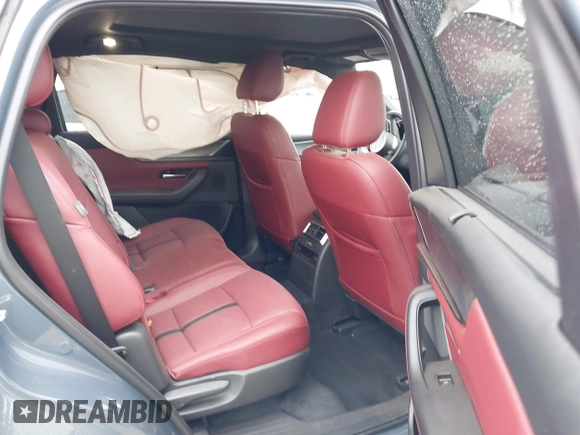 2025 Mazda CX-70 S Premium with VIN JM3KJDHC9S1113770, listed as a IAAI auction lot 41891512 with 7,313 mi miles and . Bid and sale history available at DreamBid. Image 8.