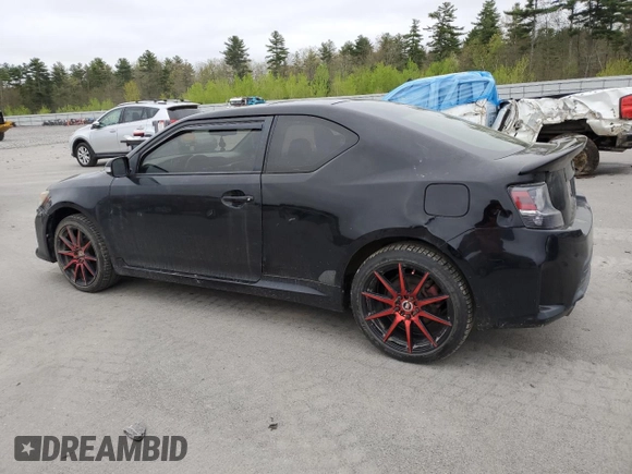 2014 Scion tC z VIN JTKJF5C72E3066945, wystawiony jako Copart lot #56125905 z przebiegiem Nie podano mil oraz Szkoda całkowita • Salvage title. Historia ofert i sprzedaży dostępna na DreamBid. Obrazek 2.