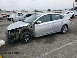 2018 Nissan Sentra S with VIN 3N1AB7AP3JY292546, listed as a Copart auction lot 54179745 with 148,285 mi miles and Salvage Title. Bid and sale history available at DreamBid. Image 1.