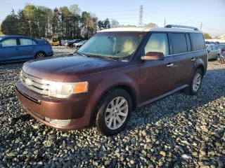 2012 Ford Flex SEL with VIN 2FMGK5CC9CBD10495, listed as a Copart auction lot 50561055 with 111,079 mi miles and Salvage Title. Bid and sale history available at carsss.com. Image 1.