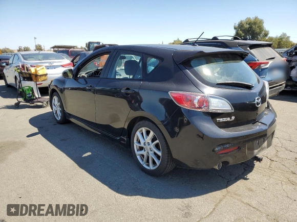 2012 Mazda 3 S Touring with VIN JM1BL1L69C1512876, listed as a Copart auction lot 69316034 with 70,944 mi miles and Salvage Title. Bid and sale history available at DreamBid. Image 2.