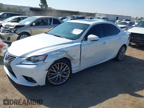 2015 Lexus IS 250 with VIN JTHBF1D25F5069558, listed as a IAAI auction lot 42664732 with 47,263 mi miles and . Bid and sale history available at DreamBid. Image 17.
