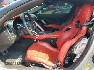 2015 Chevrolet Corvette Z06 2LZ with VIN 1G1YR2D65F5601184, listed as a Copart auction lot 64979444 with 38,080 mi miles and Salvage Title. Bid and sale history available at carsss.com. Image 7.