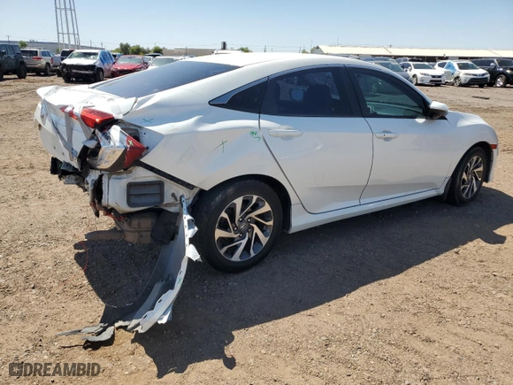 2016 Honda Civic Sedan EX with VIN 19XFC2F74GE064951, listed as a Copart auction lot 53853615 with 0 mi miles and Salvage Title. Bid and sale history available at carsss.com. Image 3.