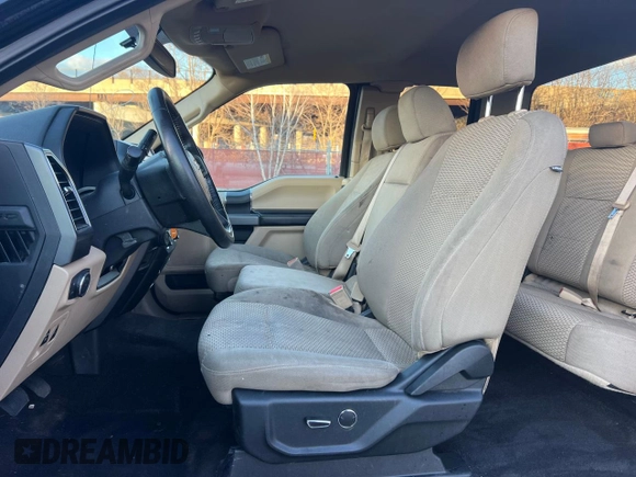 2018 Ford F-150 XL with VIN 1FTEX1CB0JKF17440, listed as a Copart auction lot 52651455 with 168,000 mi miles and Clean Title. Bid and sale history available at carsss.com. Image 6.