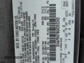 2016 Ford Fusion SE z VIN 3FA6P0H78GR203242, wystawiony jako Copart lot #65384304 z przebiegiem 163 654 mil mil oraz Szkoda całkowita • Salvage title. Historia ofert i sprzedaży dostępna na DreamBid. Obrazek 13.