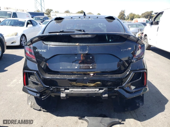 2021 Honda Civic Type R Touring with VIN SHHFK8G79MU202783, listed as a Copart auction lot 70023424 with 0 mi miles and Non Repairable. Bid and sale history available at carsss.com. Image 6.