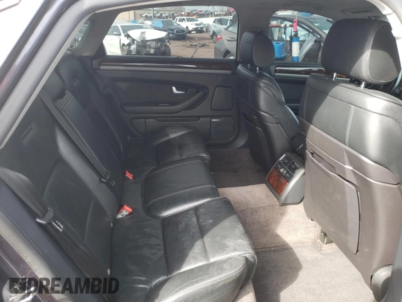 2005 Audi A8 L with VIN WAUML44E85N016315, listed as a Copart auction lot 46467405 with 224,069 mi miles and Salvage Title. Bid and sale history available at carsss.com. Image 10.