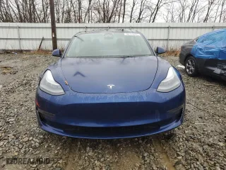 2023 Tesla Model 3 with VIN 5YJ3E1EA2PF498137, listed as a Copart auction lot 46152065 with 27,856 mi miles and Salvage Title. Bid and sale history available at carsss.com. Image 5.