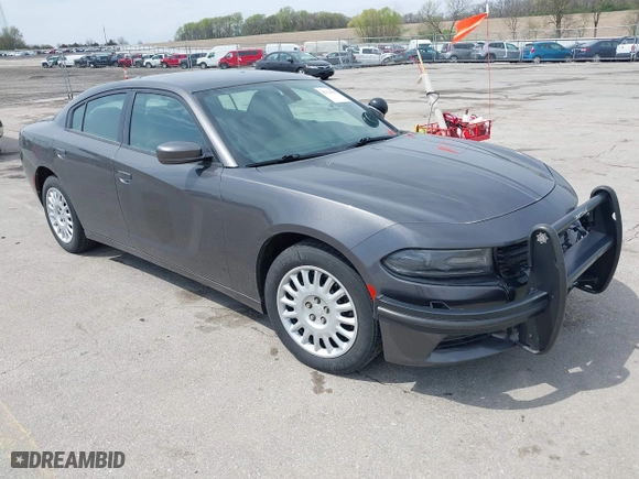 2020 Dodge Charger Police with VIN 2C3CDXKT3LH112023, listed as a IAAI auction lot 42124903 with 130,738 mi miles. Bid and sale history available at carsss.com. Image 1.