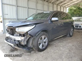 2020 Acura MDX with VIN 5J8YD3H32LL016308, listed as a Copart auction lot 57323855 with 48,461 mi miles and Non repairable. Bid and sale history available at DreamBid. Image 1.