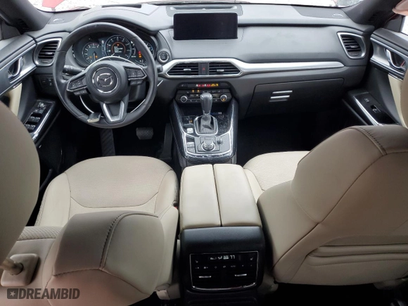 2021 Mazda CX-9 Grand Touring with VIN JM3TCADYXM0512789, listed as a Copart auction lot 86926704 with 33,578 mi miles and Salvage Title. Bid and sale history available at carsss.com. Image 8.