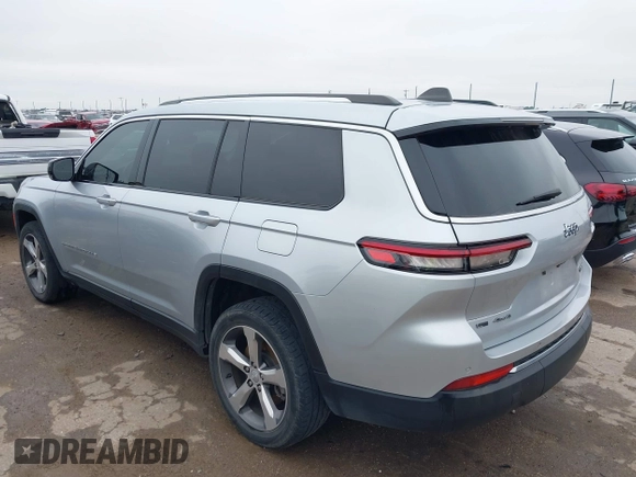2021 Jeep Grand Cherokee Limited z VIN 1C4RJKBGXM8109793, wystawiony jako IAAI lot #42179993 z przebiegiem 48 250 mil mil oraz . Historia ofert i sprzedaży dostępna na DreamBid. Obrazek 3.