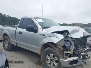 2018 Ford F-150 XL with VIN 1FTMF1EP2JFA46360, listed as a IAAI auction lot 41512148 with 107,667 mi miles. Bid and sale history available at carsss.com. Image 13.
