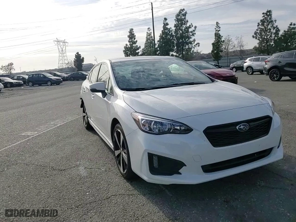 2017 Subaru Impreza Sport with VIN 4S3GKAM67H3622750, listed as a Copart auction lot 43446305 with 93,769 mi miles and Salvage Title. Bid and sale history available at carsss.com. Image 10.
