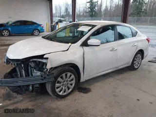 2019 Nissan Sentra S with VIN 3N1AB7AP9KY371589, listed as a IAAI auction lot 41852331 with 101,140 mi miles. Bid and sale history available at carsss.com. Image 2.