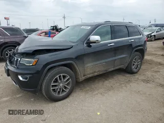 2017 Jeep Grand Cherokee Limited with VIN 1C4RJFBG3HC631384, listed as a Copart auction lot 59494035 with 185,277 mi miles and Salvage title. Bid and sale history available at DreamBid. Image 1.