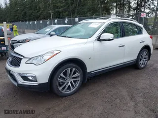 2017 Infiniti QX50 with VIN JN1BJ0RR0HM409520, listed as a IAAI auction lot 41998247 with 65,648 mi miles. Bid and sale history available at carsss.com. Image 21.