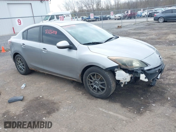 2010 Mazda 3 i Sport with VIN JM1BL1SG4A1348864, listed as a IAAI auction lot 42126108 with 166,531 mi miles and . Bid and sale history available at carsss.com. Image 1.