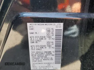 2015 Nissan Pathfinder SL with VIN 5N1AR2MN4FC648052, listed as a Copart auction lot 55129165 with 182,291 mi miles and Salvage title. Bid and sale history available at DreamBid. Image 13.