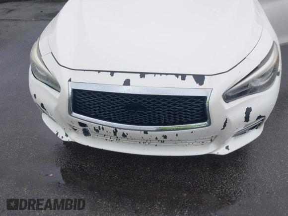 2017 Infiniti Q50 2.0t with VIN JN1CV7AR0HM681482, listed as a IAAI auction lot 41734242 with 228,838 mi miles. Bid and sale history available at carsss.com. Image 6.