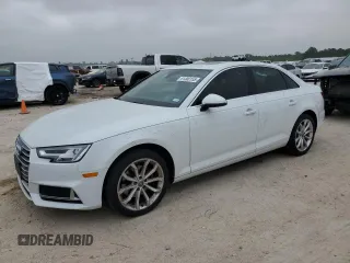 2019 Audi A4 Premium Plus z VIN WAUHMAF40KN004298, wystawiony jako Copart lot #51300155 z przebiegiem 98 169 mil mil oraz Czysty tytuł • Clean title. Historia ofert i sprzedaży dostępna na DreamBid. Obrazek 1.