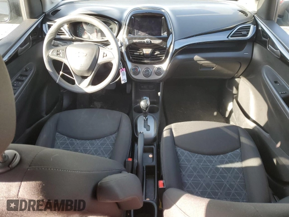 2022 Chevrolet Spark 1LT with VIN KL8CD6SAXNC038649, listed as a Copart auction lot 45221985 with 24,993 mi miles and Salvage Title. Bid and sale history available at carsss.com. Image 8.