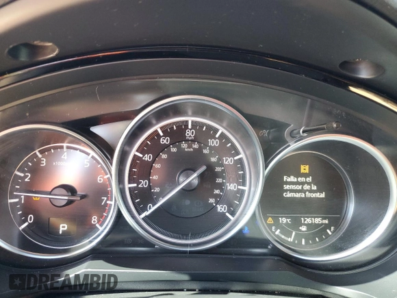 2019 Mazda CX-9 Touring with VIN JM3TCACY5K0316516, listed as a Copart auction lot 60080355 with 126,185 mi miles and Salvage title. Bid and sale history available at DreamBid. Image 9.