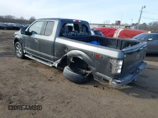 2018 Ford F-150 XL with VIN 1FTEX1EP7JFA75693, listed as a IAAI auction lot 41308249 with 75,747 mi miles and . Bid and sale history available at DreamBid. Image 3.