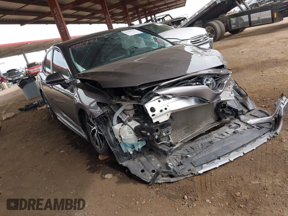 2023 Toyota Camry SE with VIN 4T1G11AK3PU736771, listed as a IAAI auction lot 41809544 with 47,343 mi miles and . Bid and sale history available at DreamBid. Image 1.
