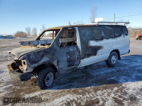2013 Ford Econoline Cargo Commercial with VIN 1FTNS2EW7DDB03780, listed as a Copart auction lot 82321564 with Not Provided miles and Non Repairable. Bid and sale history available at carsss.com. Image 1.