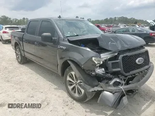 2020 Ford F-150 XL with VIN 1FTEW1CP2LKF36993, listed as a Copart auction lot 59711375 with 92,098 mi miles and Salvage title. Bid and sale history available at DreamBid. Image 13.