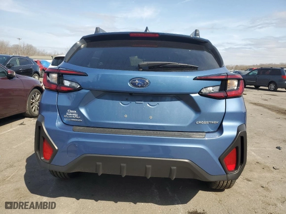 2024 Subaru Crosstrek Premium with VIN JF2GUADC6RH852740, listed as a Copart auction lot 48557915 with 6,625 mi miles and Salvage Title. Bid and sale history available at carsss.com. Image 6.