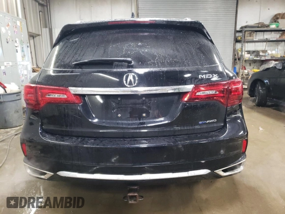 2020 Acura MDX Sport Hybrid w/Advance Pkg with VIN 5J8YD7H71LL000076, listed as a Copart auction lot 82624334 with 83,523 mi miles and Salvage Title. Bid and sale history available at carsss.com. Image 6.