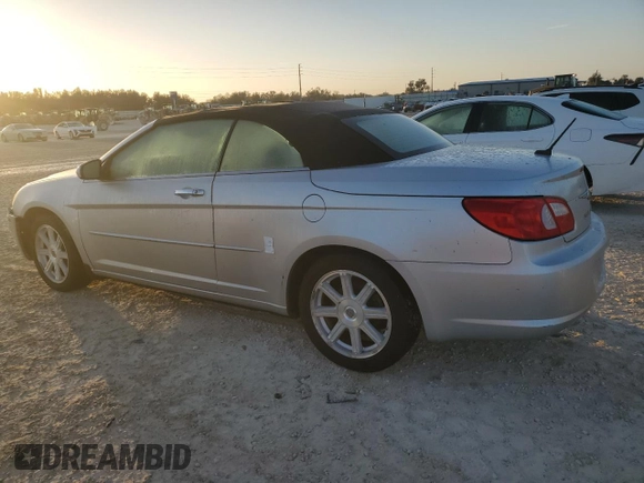 2008 Chrysler Sebring Limited z VIN 1C3LC65MX8N248388, wystawiony jako Copart lot #74854424 z przebiegiem Nie podano mil oraz Szkoda całkowita • Salvage title. Historia ofert i sprzedaży dostępna na DreamBid. Obrazek 2.