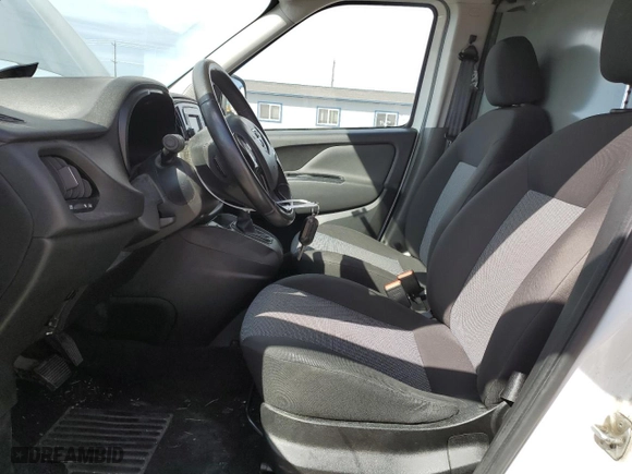 2017 Ram ProMaster City Cargo Van Tradesman with VIN ZFBERFAB1H6D93665, listed as a Copart auction lot 53328285 with 157,559 mi miles and Clean Title. Bid and sale history available at carsss.com. Image 7.
