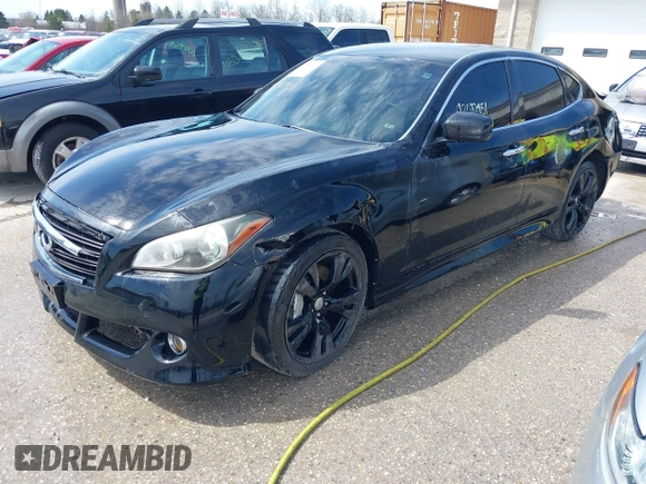 2012 Infiniti M with VIN JN1BY1AP5CM335533, listed as a IAAI auction lot 42087451 with 227,016 mi miles and . Bid and sale history available at DreamBid. Image 2.