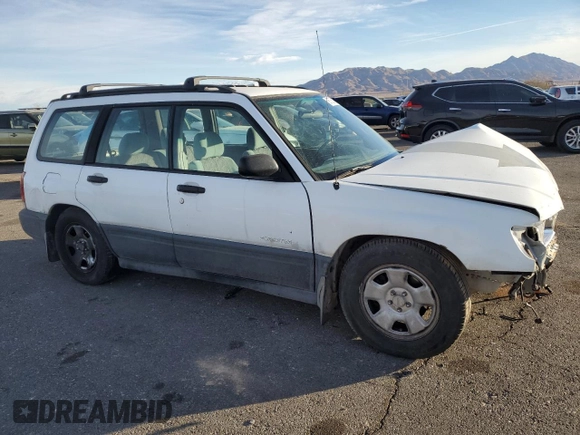 1999 Subaru Forester L with VIN JF1SF635XXH741226, listed as a Copart auction lot 86736214 with 287,417 mi miles and Salvage Title. Bid and sale history available at carsss.com. Image 4.