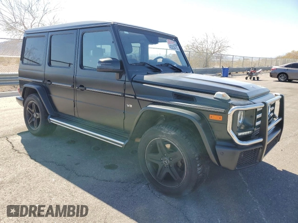 2017 Mercedes-Benz G 550 with VIN WDCYC3KF6HX278122, listed as a Copart auction lot 45202415 with 66,555 mi miles and Salvage title. Bid and sale history available at DreamBid. Image 4.