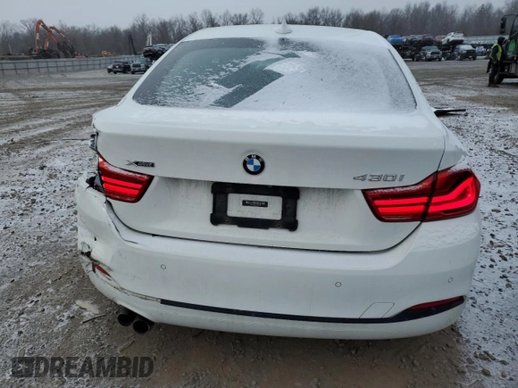2018 BMW 4 Series 430i xDrive с VIN WBA4J3C5XJBG96038, выставлен на аукционе Copart как лот 45639275 с пробегом 58 505 миль миль и Списание • Salvage title. История ставок и продаж доступна на DreamBid. Изображение 6.