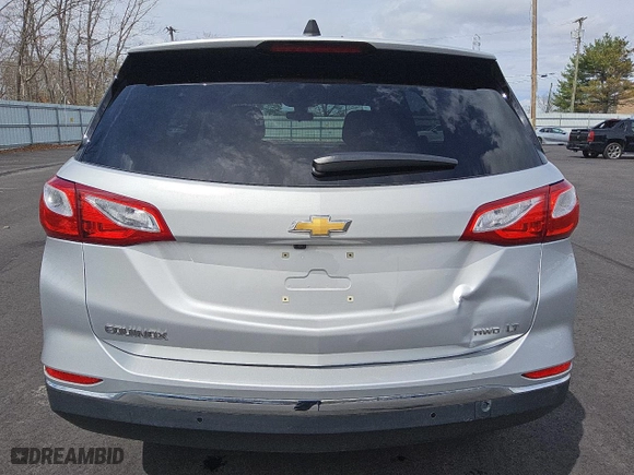 2020 Chevrolet Equinox LT with VIN 2GNAXTEV6L6249962, listed as a Copart auction lot 51439185 with 159,595 mi miles and Clean Title. Bid and sale history available at carsss.com. Image 6.