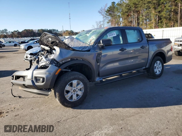2024 Ford Ranger XL with VIN 1FTER4BH6RLE14286, listed as a Copart auction lot 83205414 with 10,704 mi miles and Salvage Title. Bid and sale history available at carsss.com. Image 1.