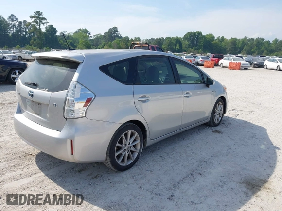 2012 Toyota Prius Two with VIN JTDZN3EU8C3125160, listed as a IAAI auction lot 42171419 with 207,046 mi miles and . Bid and sale history available at DreamBid. Image 4.