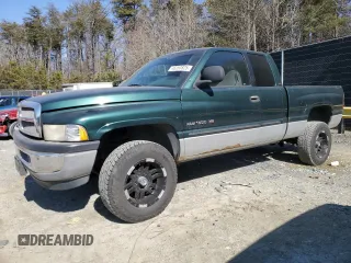 2001 Dodge 1500 with VIN 3B7HF13Y11G776367, listed as a Copart auction lot 46263825 with 168,376 mi miles and Salvage Title. Bid and sale history available at DreamBid. Image 1.