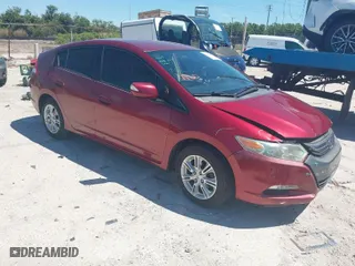 2010 Honda Insight EX with VIN JHMZE2H71AS021062, listed as a IAAI auction lot 41857350 with 45,558 mi miles. Bid and sale history available at carsss.com. Image 1.