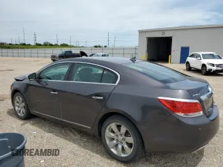 2012 Buick LaCrosse Premium 1 with VIN 1G4GD5E33CF377549, listed as a Copart auction lot 61351265 with 52,248 mi miles and Salvage title. Bid and sale history available at DreamBid. Image 2.