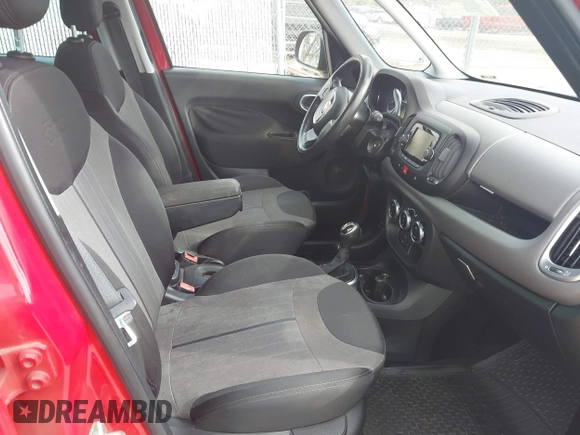 2015 FIAT 500L Easy with VIN ZFBCFABH2FZ031178, listed as a IAAI auction lot 41713378 with 110,830 mi miles and . Bid and sale history available at DreamBid. Image 5.