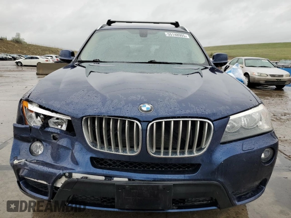 2014 BMW X3 xDrive28i z VIN 5UXWX9C5XE0D39701, wystawiony jako Copart lot #55148905 z przebiegiem 93 148 mil mil oraz Szkoda całkowita • Salvage title. Historia ofert i sprzedaży dostępna na DreamBid. Obrazek 5.